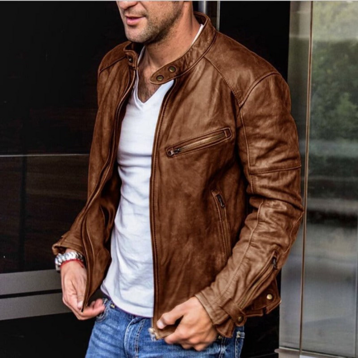 Levoire | Veste Chauffante Hommes Chic Et Confortable Braun