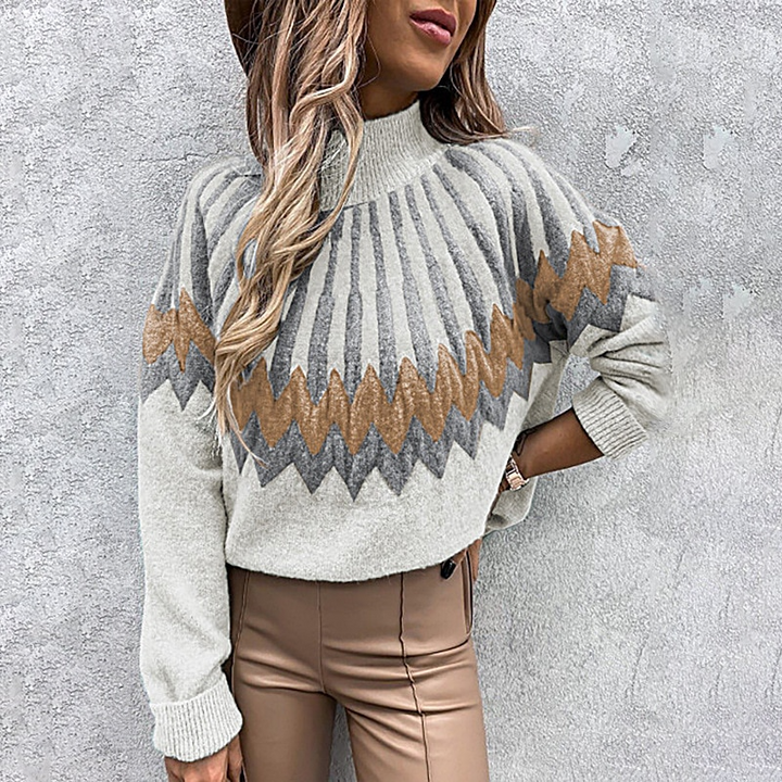 Levoire | Pull Premium Doux Grande Taille Pour Femmes Blanc