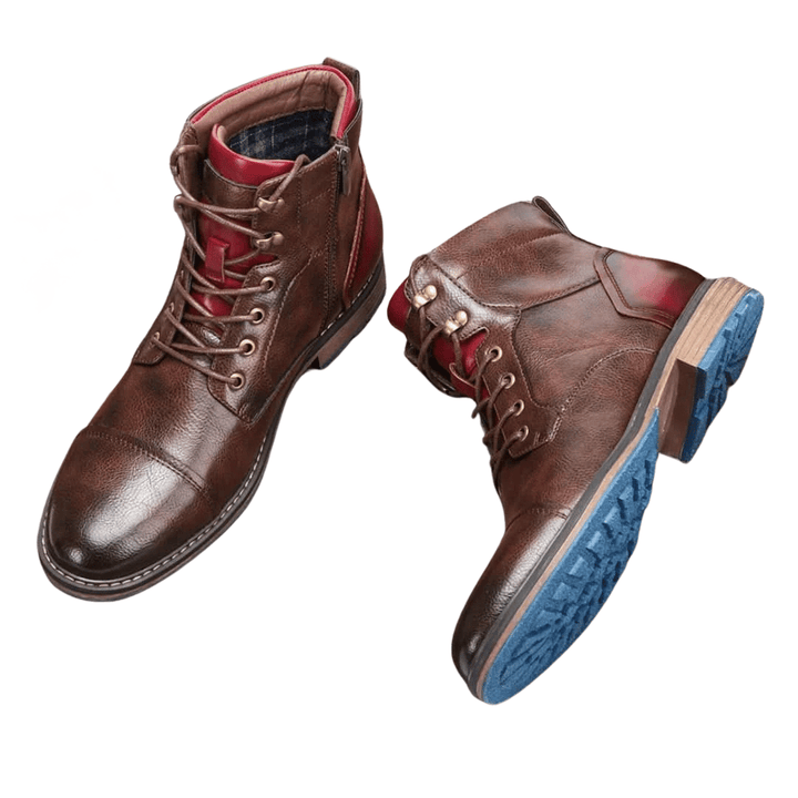 Levoire | Bottes En Cuir Montantes Pour Tenues Élégantes
