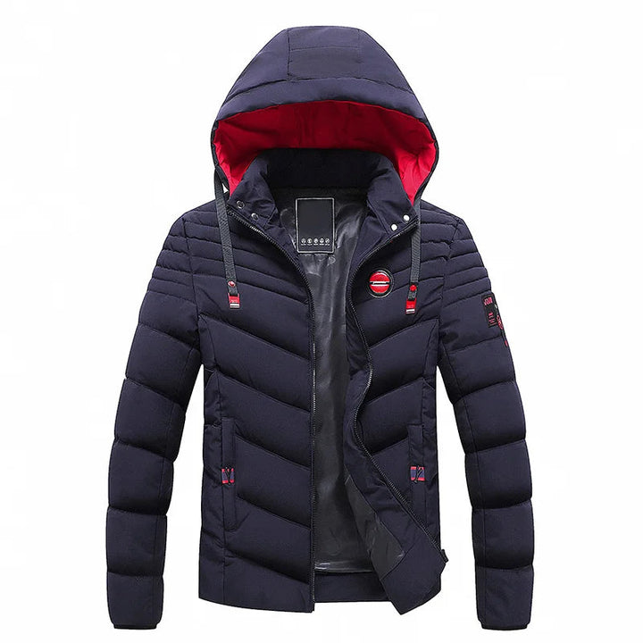 Levoire | Parka Idéal Veste Pour Hommes Bleu marine
