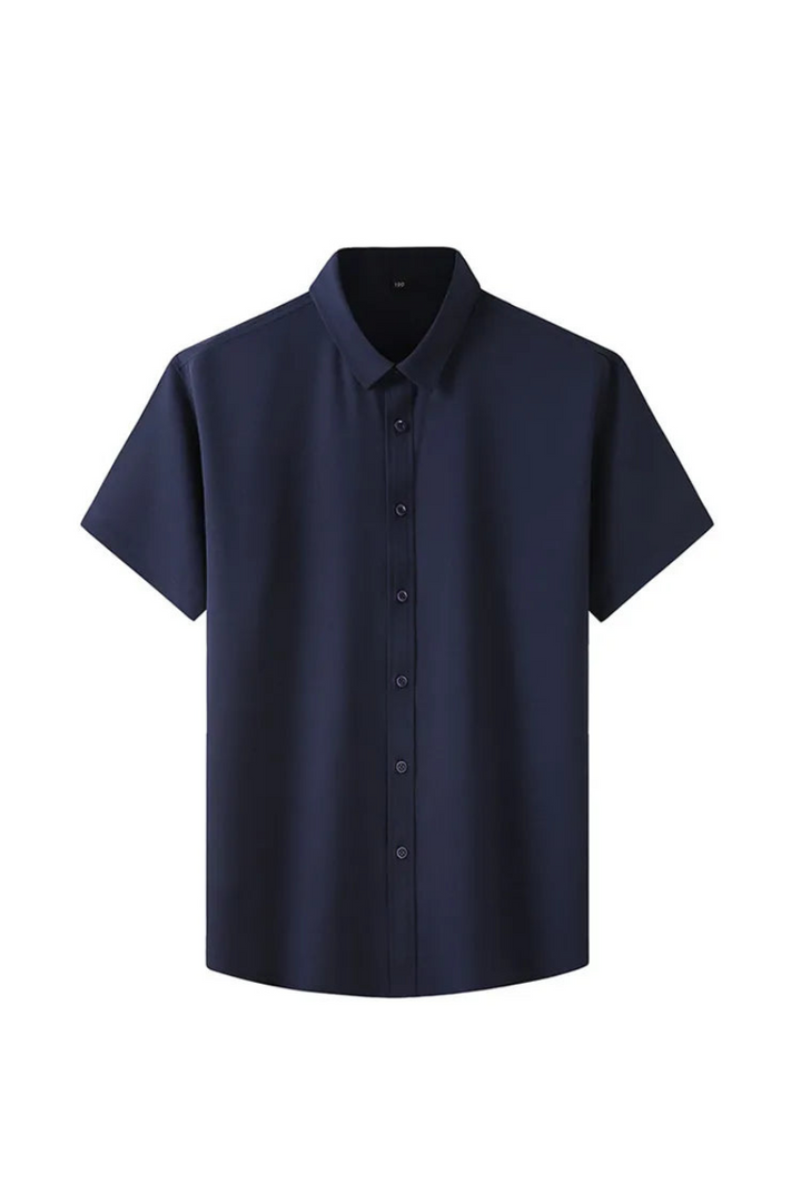 Levoire | Short Sleeve Shirt FR Men FR Summer Bleu foncé