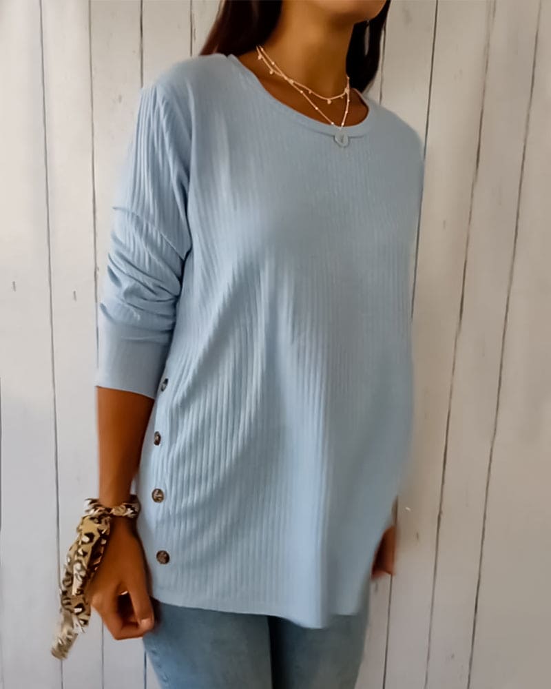 Levoire | Blouse Avec Manches Longues Et Col Rond