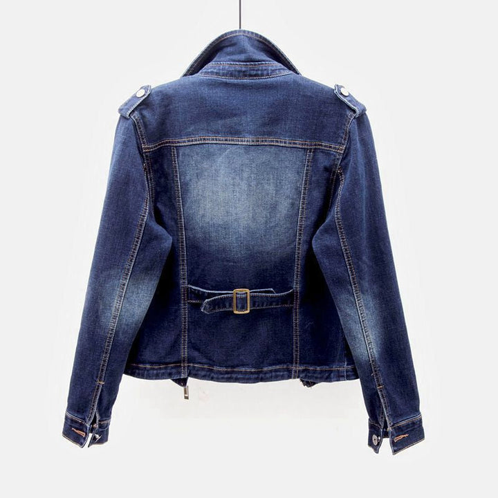 Levoire | Veste Femme Premium À Poches Multiples Bleu Marine