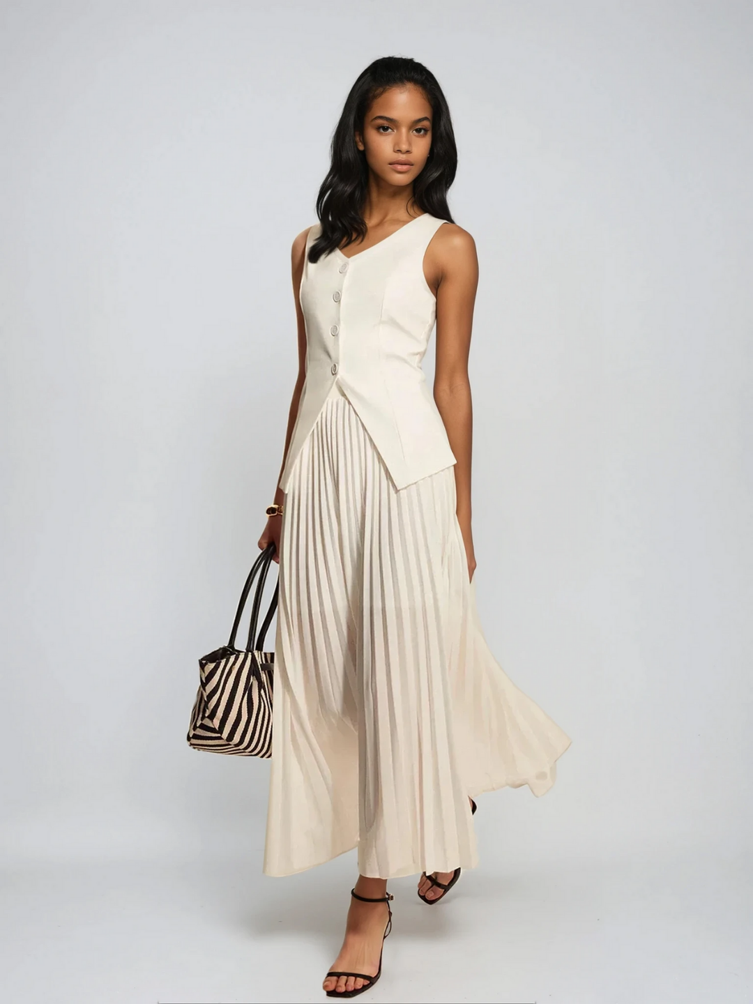 Levoire | Gilet Et Ensemble De Vêtements Elegance Blanc