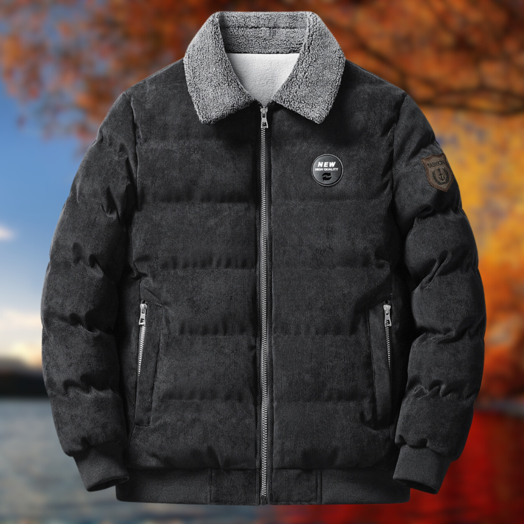 Levoire | Veste Chaude Et Confortable Noir