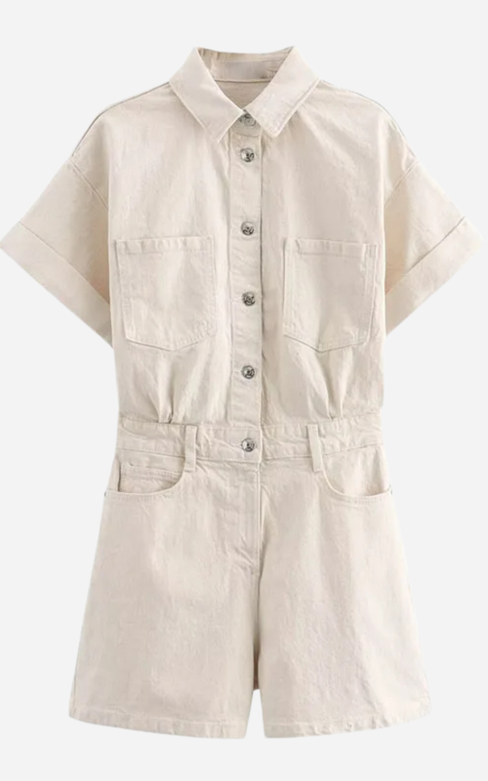 Levoire | Robe De Plage Élégante Pour Femmes Courte Décontractée Beige