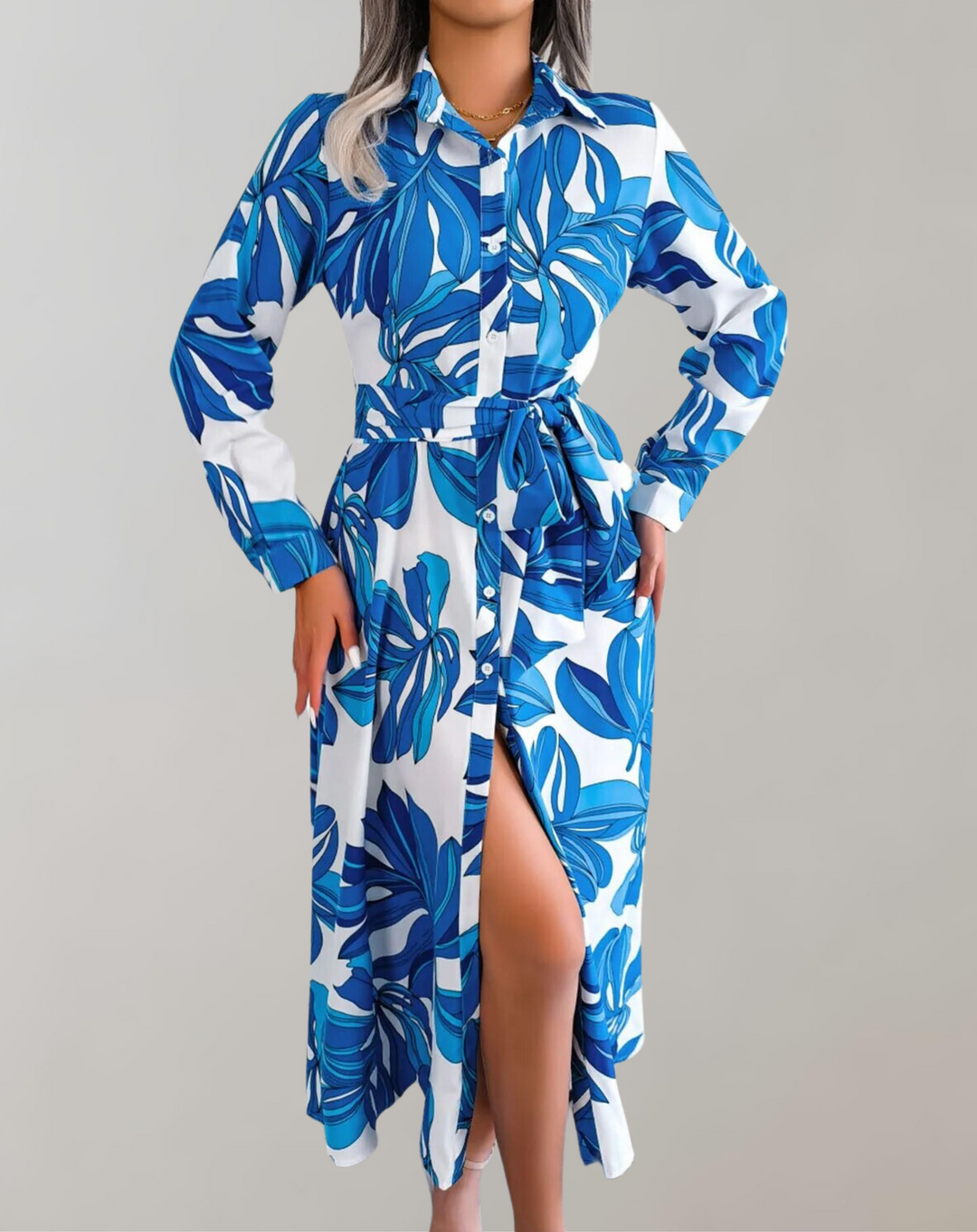 Levoire | Classique et confortable tenue d'hiver Bleu