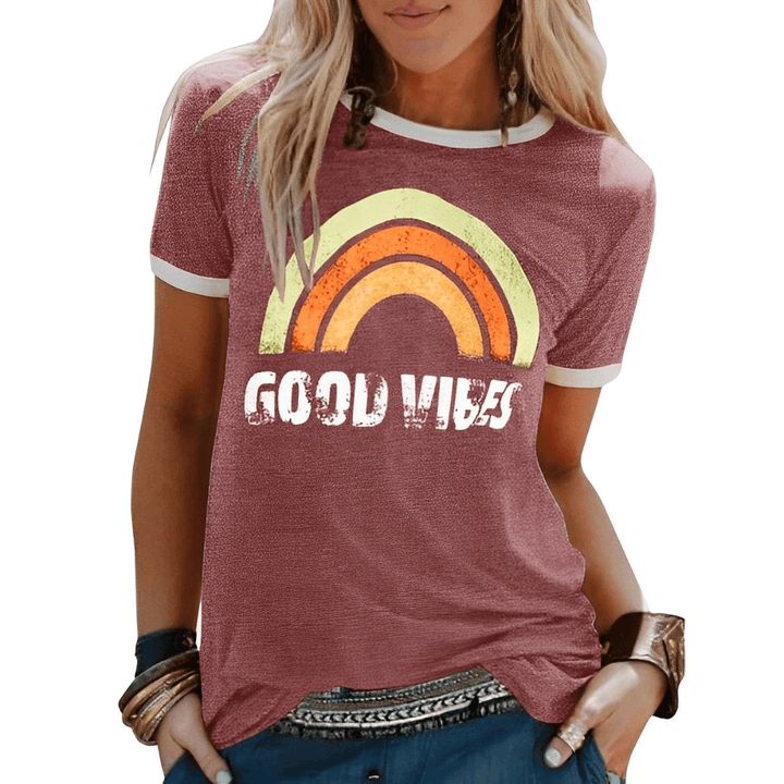 Levoire | Bonnes Vibrations T-Shirt Rosa
