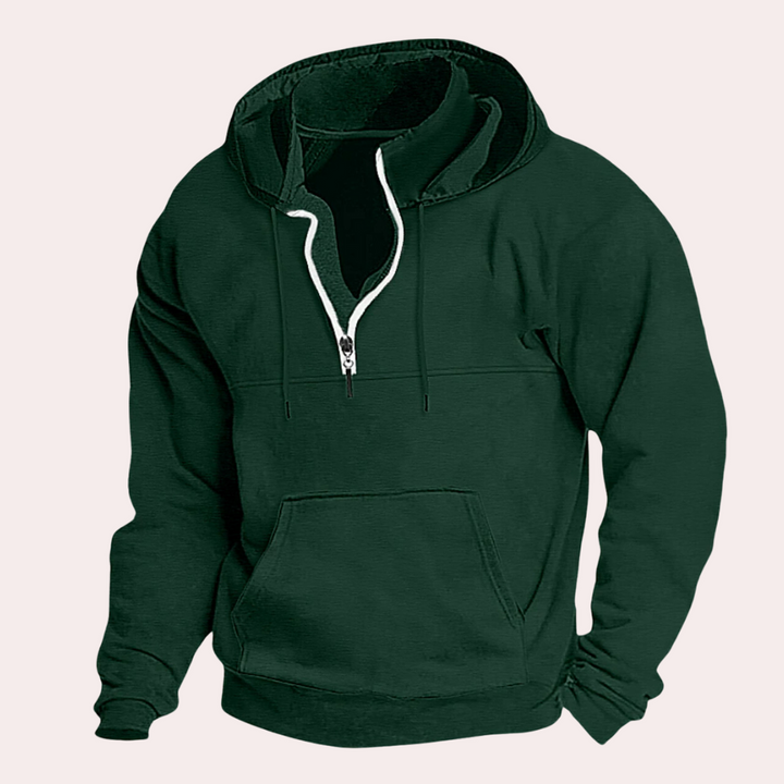 Levoire | Pull À Capuche Pour Hommes Vert