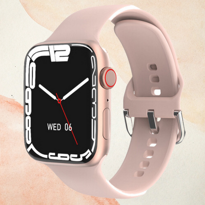 Levoire | Smartwatch Premium Plus Affichage Retina Et Suivi GPS Fleur rose