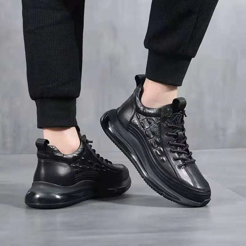 Levoire | Chaussures Pour Hommes Avec Un Coussin De Confort Noir