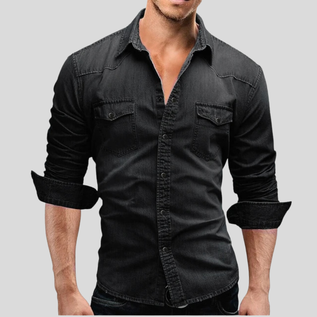 Levoire | Chemise En Denim Moderne