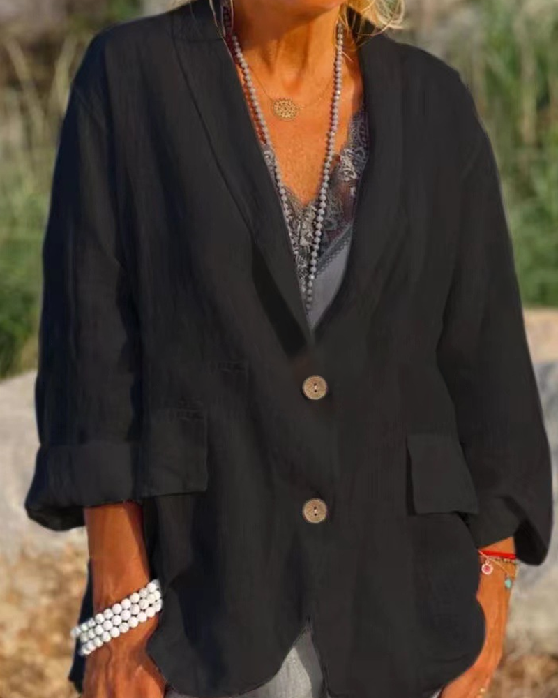 Levoire | Manteau glamour et cool Noir