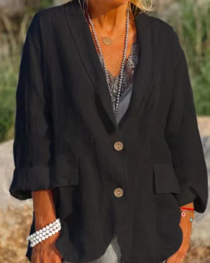 Levoire | Manteau glamour et cool Noir