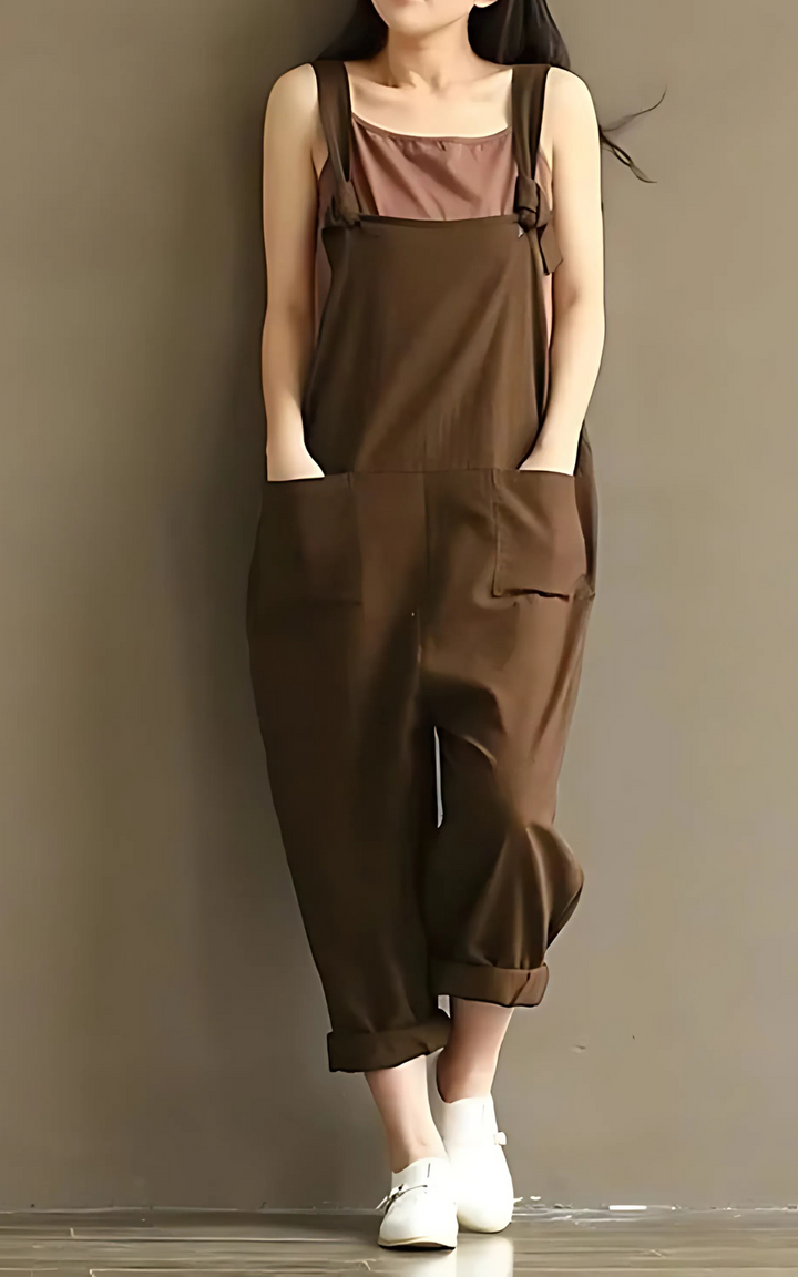 Levoire | Sarouel Femme Confort Et Style Décontracté Braun