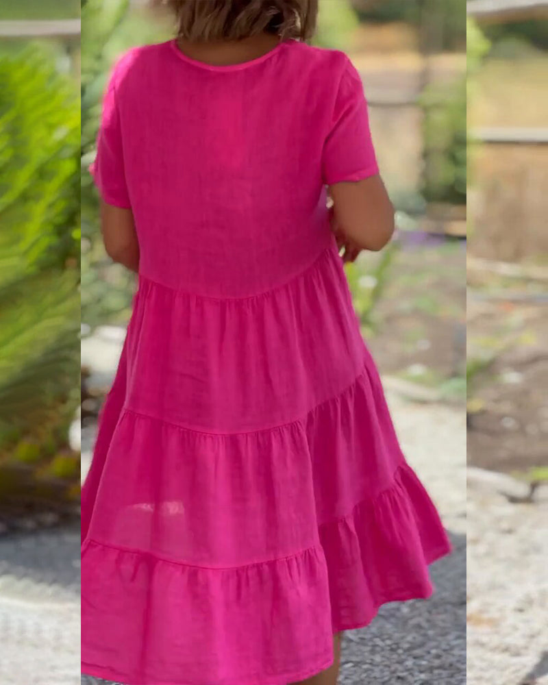 Levoire | Robe fluide à motifs