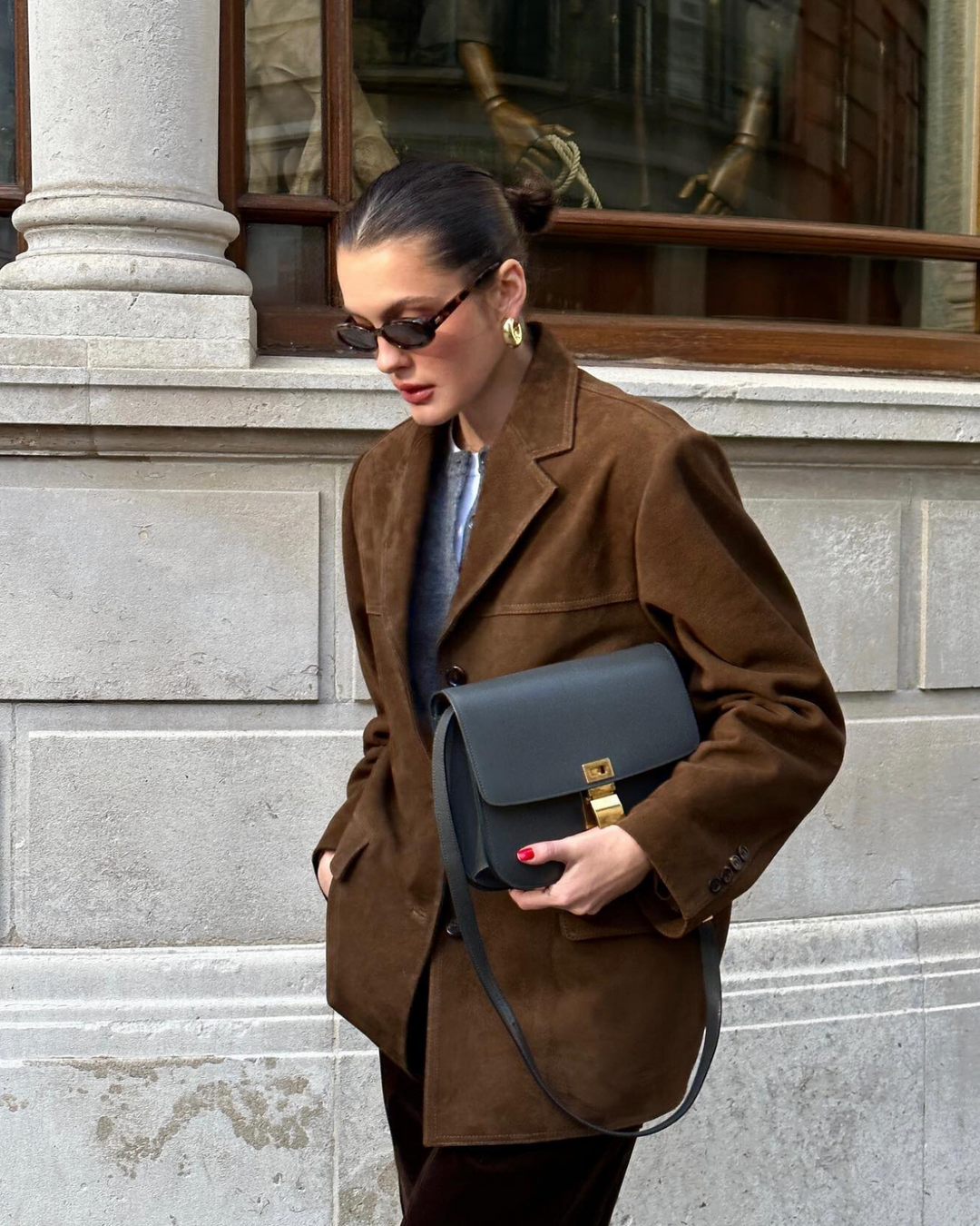 Levoire | Veste Cuir Manches Longues L
