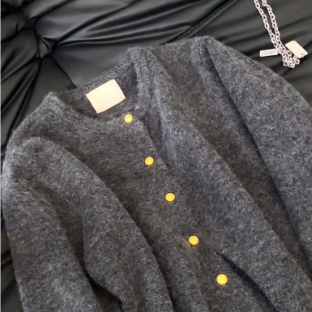 Levoire | Gilet en tricot chaud pour femmes coupe décontractée
