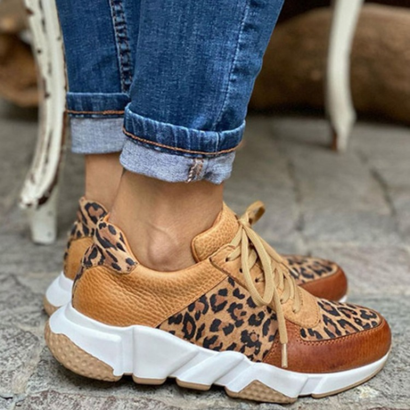 Levoire | Baskets Avec Motif Léopard