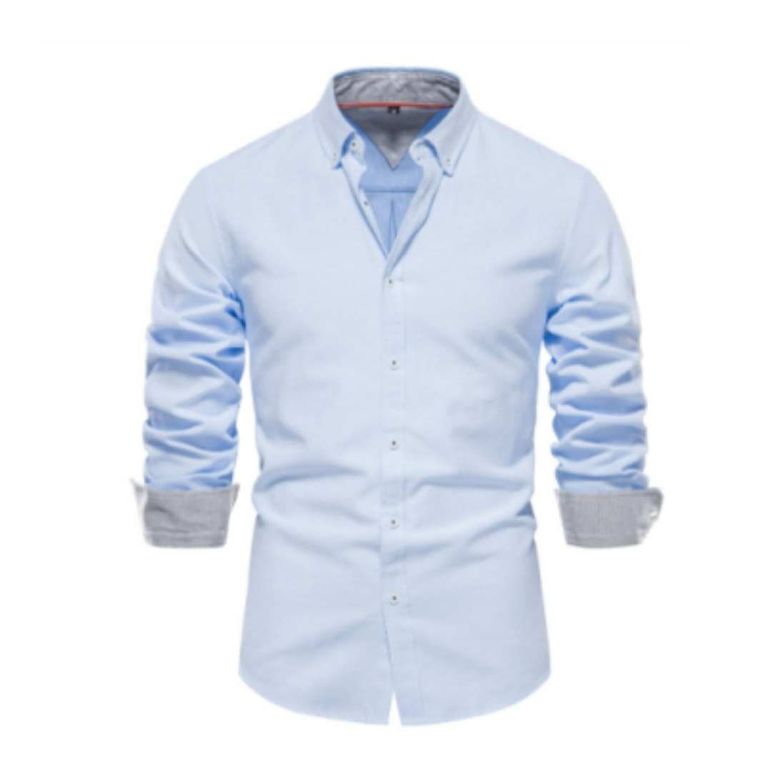 Levoire | Chemise Élégante Bleu clair