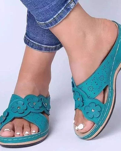 Levoire | Chaussons À Talons Compensés Confortables