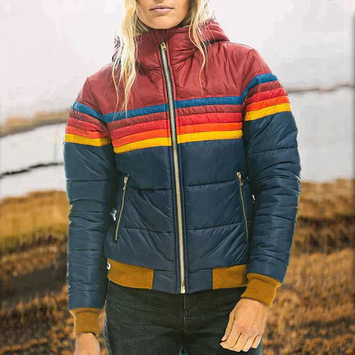 Levoire | Veste Rétro avec Col en Fourrure d'Ours