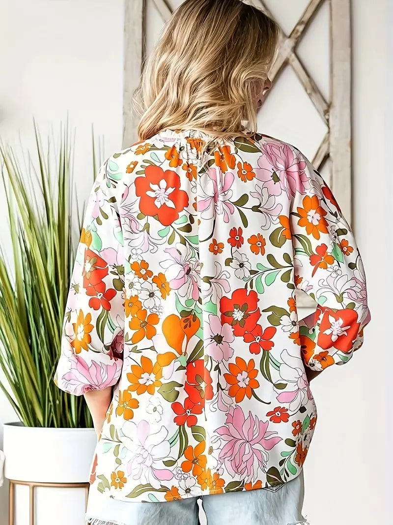 Levoire | Blumenbluse FR Femmes