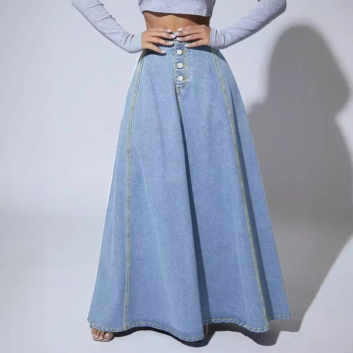 Levoire | Jupe en denim pour femmes Bleu clair