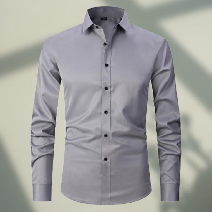 Levoire | Chemise élastique élégante Gris