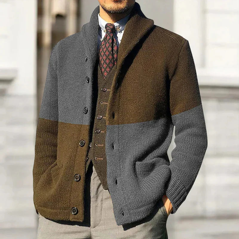Levoire | Cardigan Élégant Gris-Brunclair