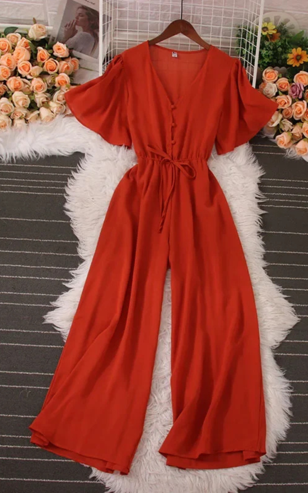 Levoire | Long Fluid Elegance And Summer Comfort Rot Une taille
