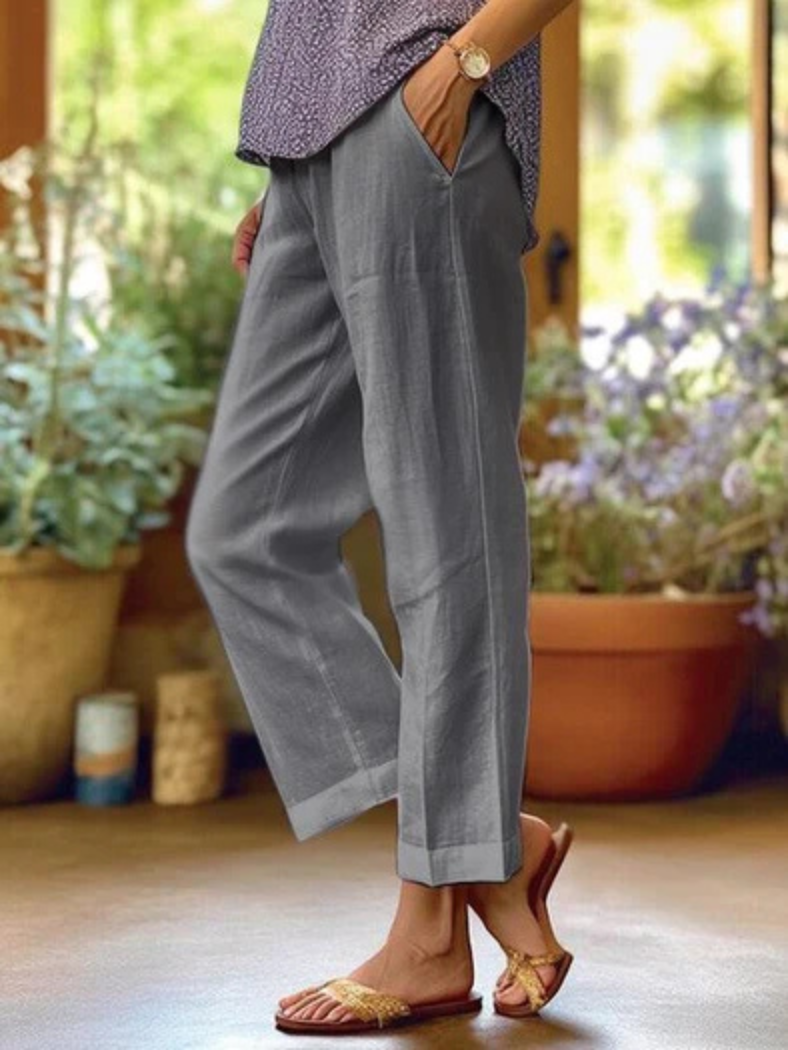 Levoire | Pantalon Confortable Pour Femmes Pour Le Confort Gris