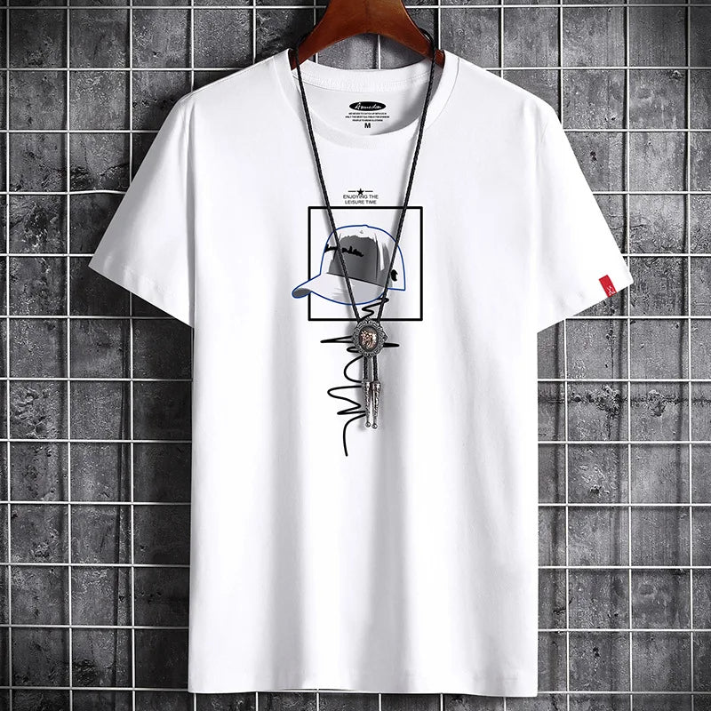 Levoire | Décontracté & T-Shirt Élégant Blanc