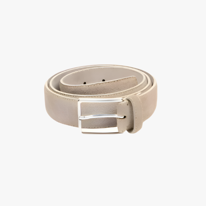 Levoire | Ceinture en daim pour hommes Ceinture en daim classique et élégante pour hommes Beige