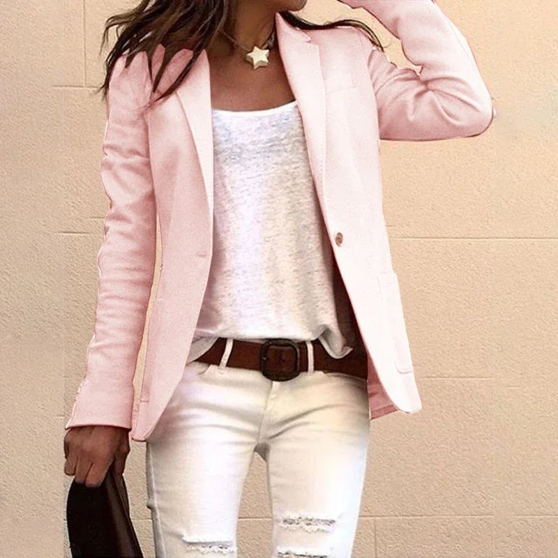 Levoire | Blazer Ajusté Femme Rosa