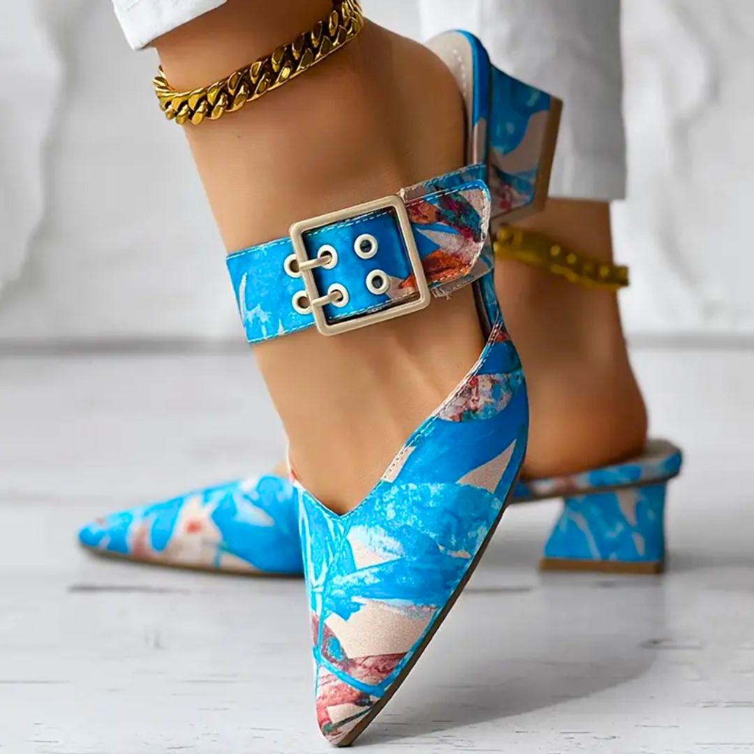 Levoire | Talons pour femmes multicolores Bleu