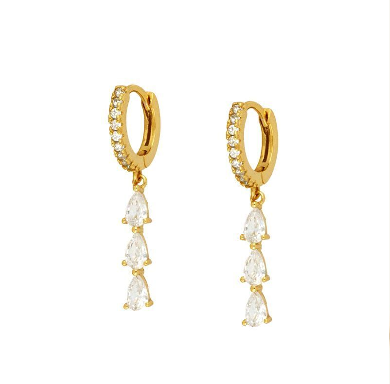 Levoire | Ensemble De Boucles D'Oreilles Élégantes Or Boucles d'oreilles pendantes