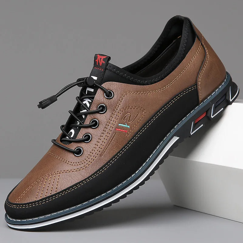 Levoire | Chaussures Oxford pour hommes classiques Marron foncé