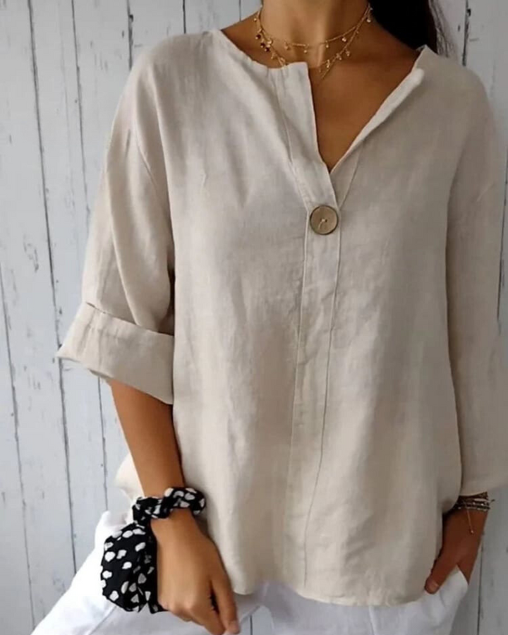 Levoire | Chemise Décontractée En Lin De Coton