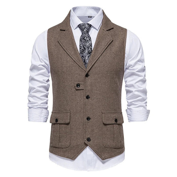 Levoire | Veste Pour Hommes Avec Une Optique Élégante Et Un Col Libre Pour Des Combinaisons De Style Harmonieuses Kaki