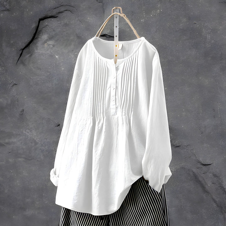 Levoire | Blouse Ample Élégante Blanc