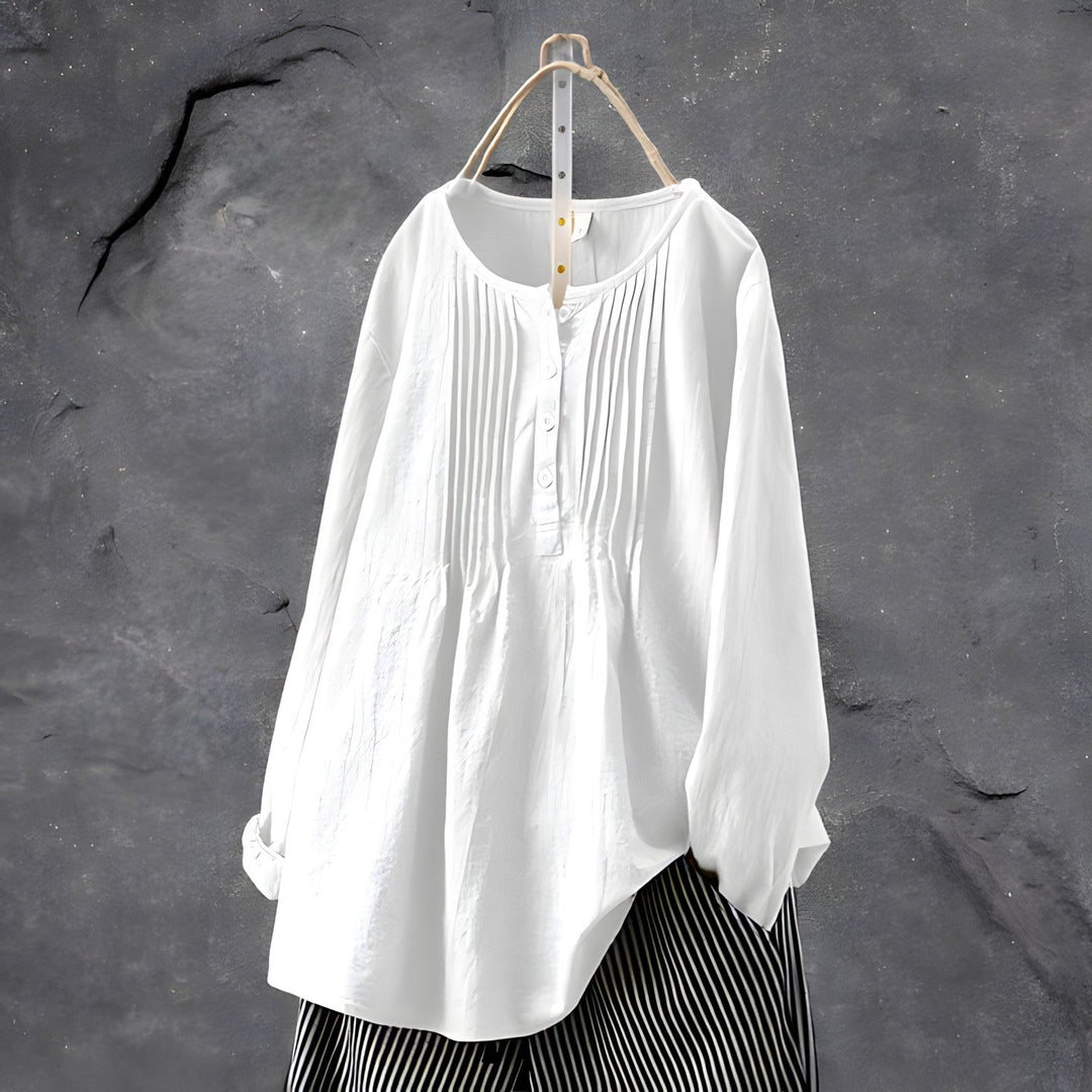 Levoire | Chemise À Manches Longues Pour Femmes Blanc