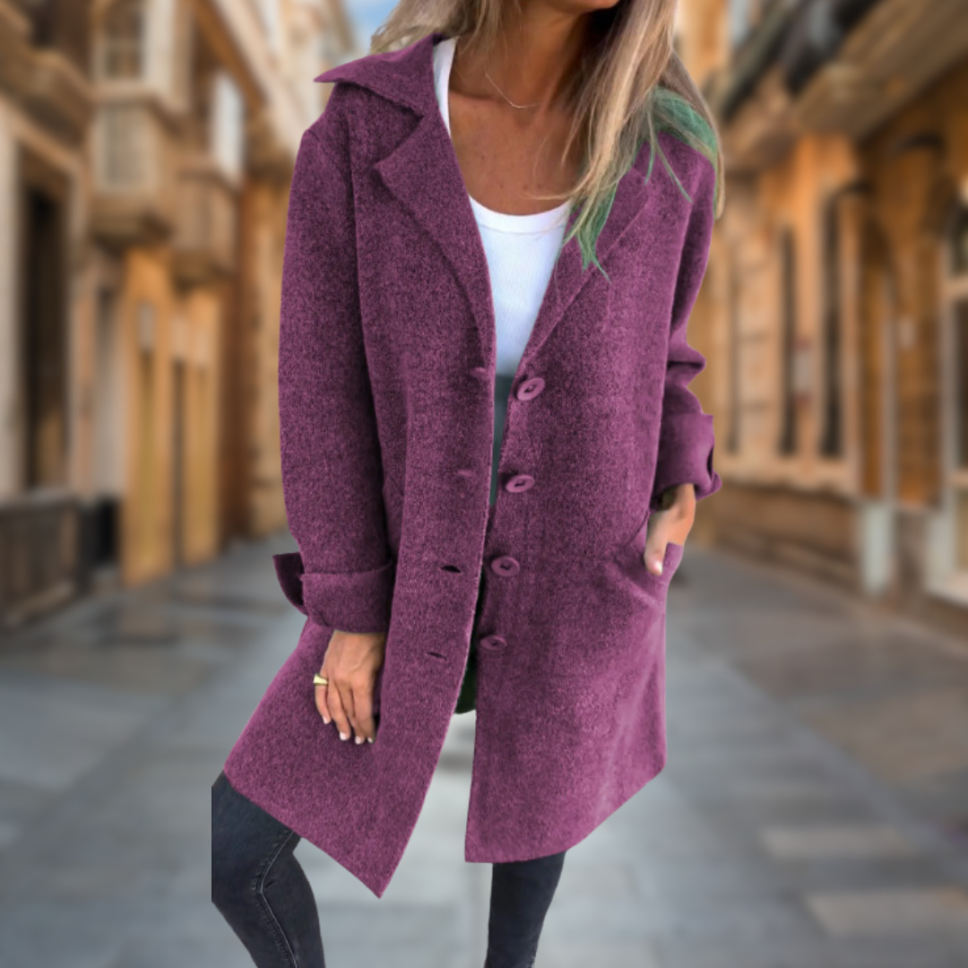 Levoire | Manteau femme uni Viola