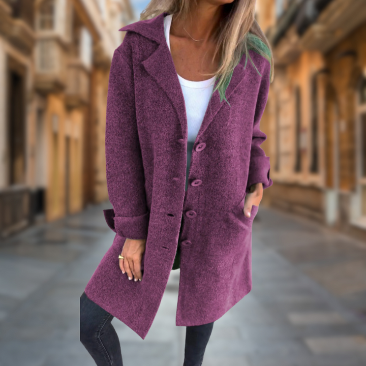 Levoire | Manteau femme uni Viola