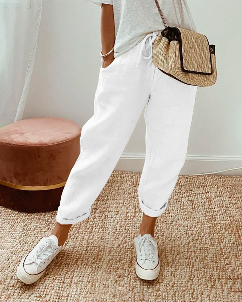 Levoire | Pantalons Ilmaisa Blanc