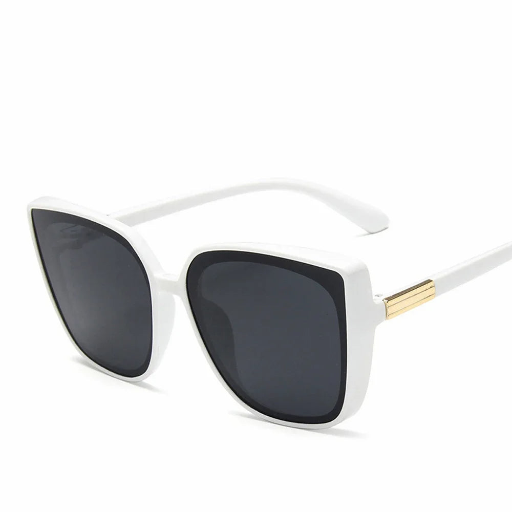 Levoire | Weinlese Designer Lunettes De Soleil Blanc