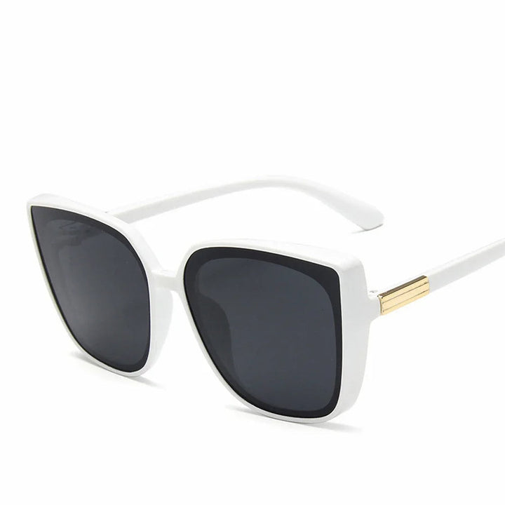 Levoire | Weinlese Designer Lunettes De Soleil Blanc