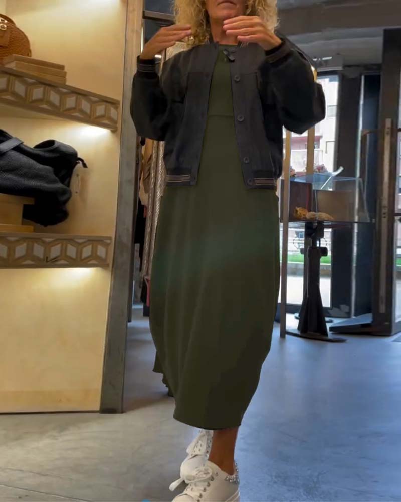 Levoire | Robe Sweatshirt Longue