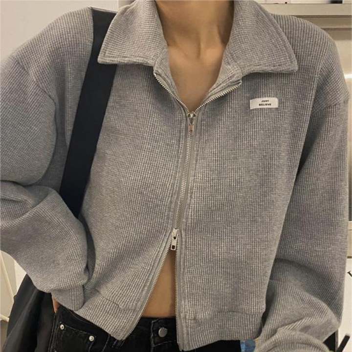 Levoire | Gilet Zippé Élégant Et Confortable Gris