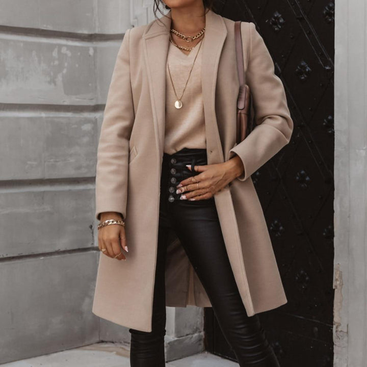 Levoire | Manteau élégant et décontracté Beige